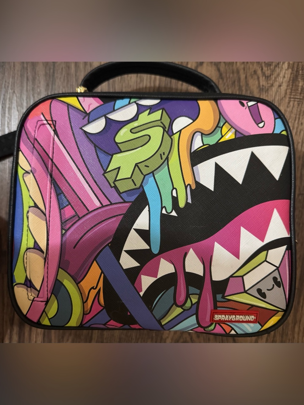 Sprayground Limited Edition Unisex Trippin Daily DLXSV Backpack & Lunchbox Set - Picture 10 of 15